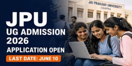 Jai Prakash University Chapra UG Admission 2026 Open till June 10